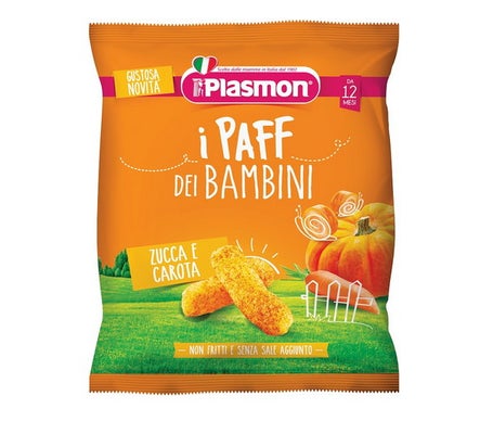 Plasmon Dry Snack Paff Calabaza y Zanahoria 15g