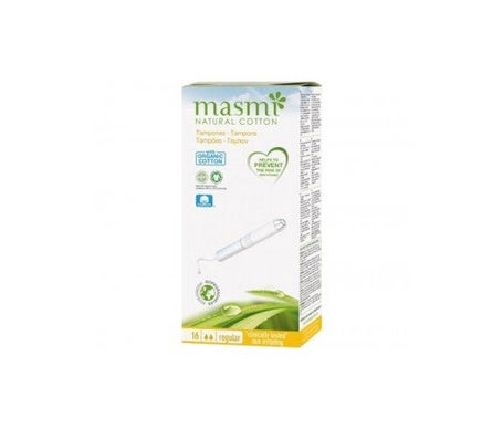 Masmi Tampones Con Aplicador Biodegradable Regular 16uds