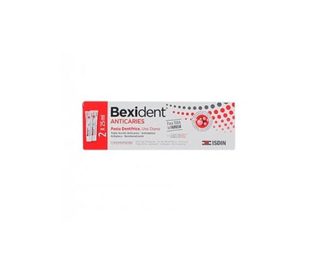 Bexident Anticaries Pasta Dentífrica 2X25Ml
