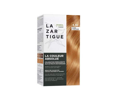 Lazartigue Kit Absolute Color 8.30 Rubio Claro Dorado