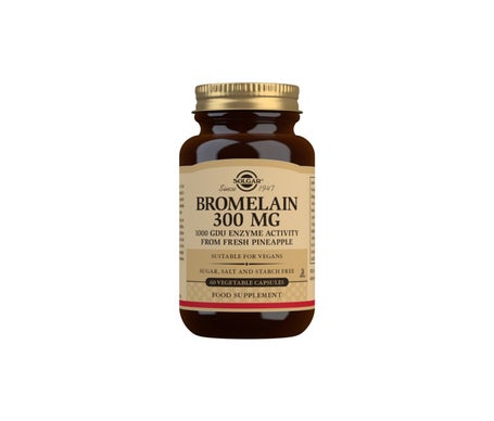 Solgar Bromelina 300mg 60vcaps