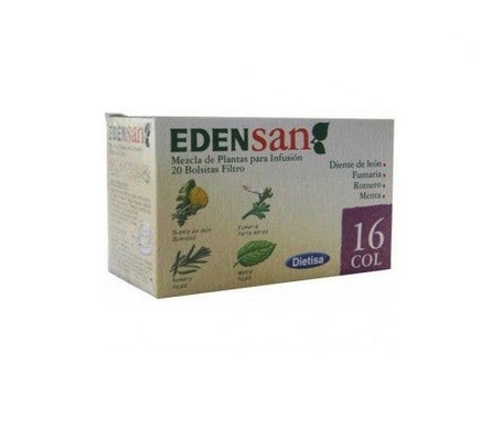 Comprar en oferta Edensan 16 COL infusión para el colesterol (20 uds)