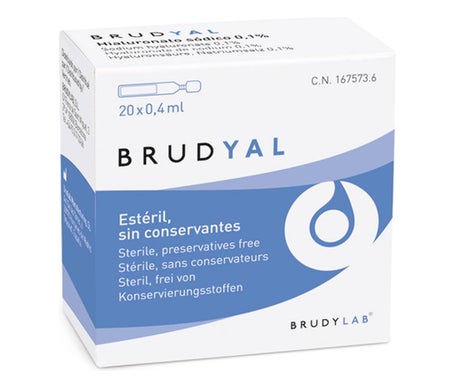 Brudyal solución humectante 0.4ml x 20uds