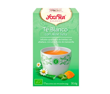 Yogi Tea Té Blanco con Aloe 17uds