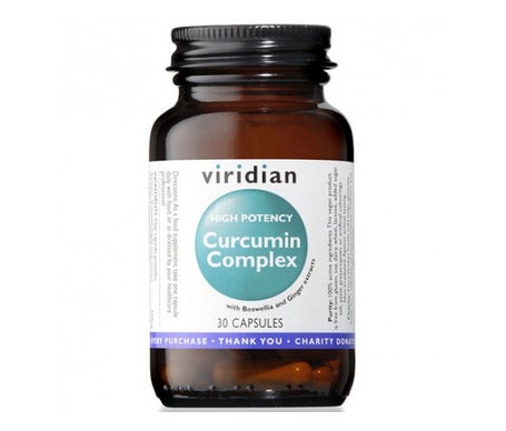 Complejo de curcumina Viridian 30 cápsulas