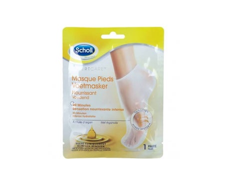 Máscara de pie Scholl Máscara de aceite de argán