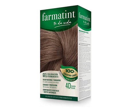 Farmatint Gel 4D Castaño Dorado 135ml