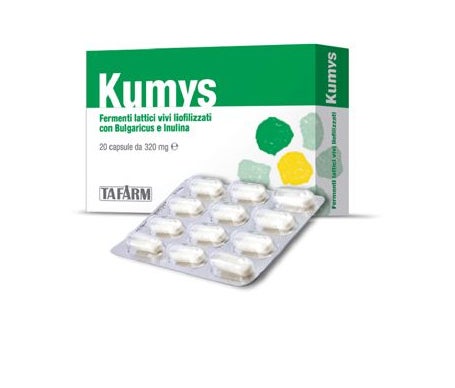 Tafarm Kumys Fermentos Lácteos 20 caps de Tafaram | Natural Doctor