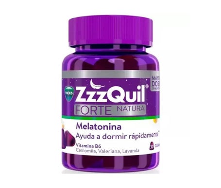 ZzzQuil Natura Forte Sabor Frutos del Bosque Gummies 30uds