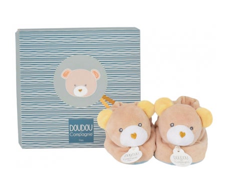Doudou Pantuflas Oso 1ud