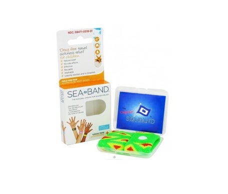 Sea-Band Original Against Child Transport Sickness 2 Bracelets