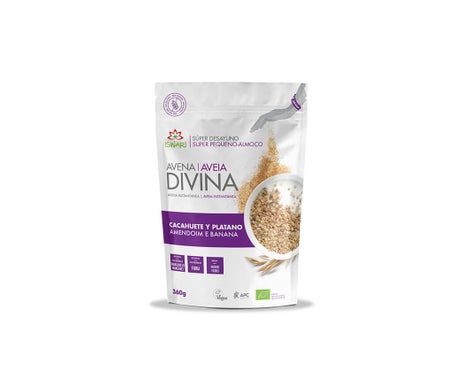 Iswari Desayuno Avena Cacahuete Plátano 360g