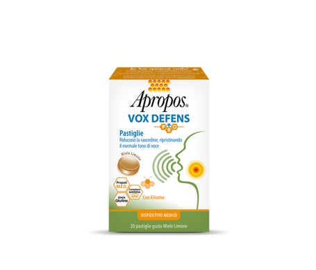 Apropos Vox Defens Pro Miel Limón 20caps
