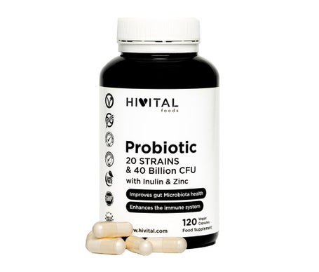 Hivital Foods Probiotic 20 Strain 120caps