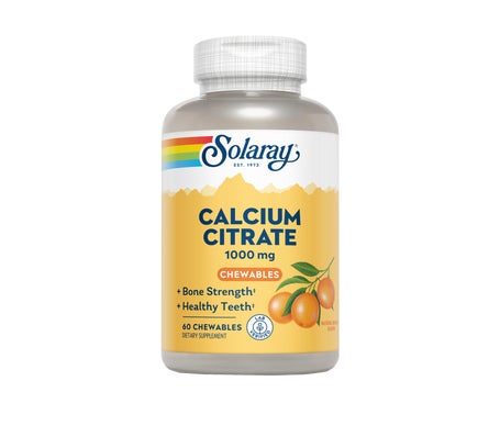 Solaray Calcium Citrate 1000mg 60comp