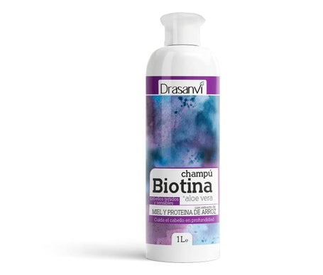 Drasanvi Champu Biotina Aloe Vera Cabellos Teñidos 1L