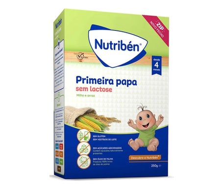 Nutriben Primera Papilla No Láctea Sin Gluten Sin Lactosa 250g