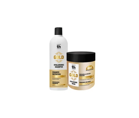 Th Pharma Pack Gold Hyaluronic Champú + Mascarilla