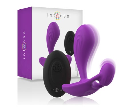 Intense Shelly Plug Anal Control Remoto Morado 1ud