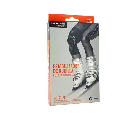Farmalastic Estabilizador De Rodilla Reforzado Para Esqui T-m 38