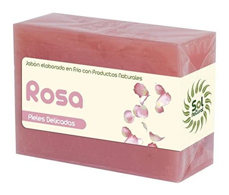 Sol Natural Jabón de Rosa Pétalos 100g