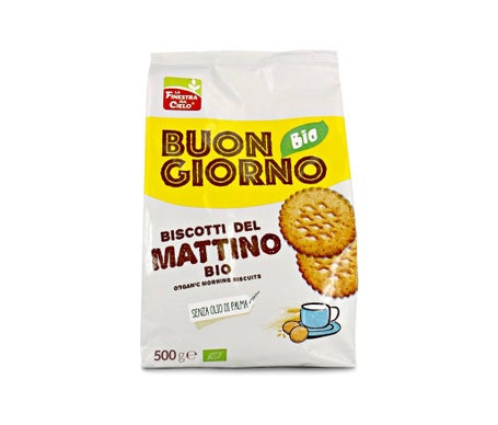 La Finestra Sul Cielo Buongiornobio Galletas de la Mañana 500 g | Natural Doctor