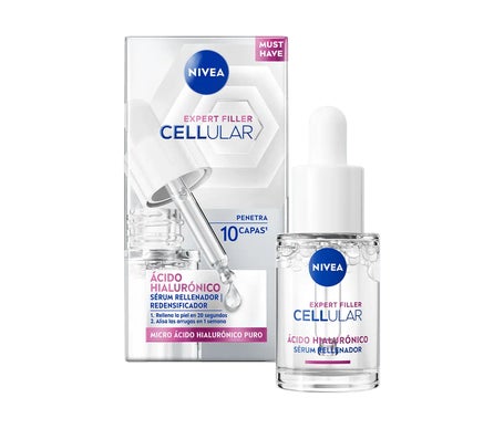 Nivea Expert Filler Cellular Ácido Hialurónico Sérum Rellenador 15ml
