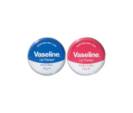 Vaseline Lip Therapy Set Original 20g + Rosy Lips 20g