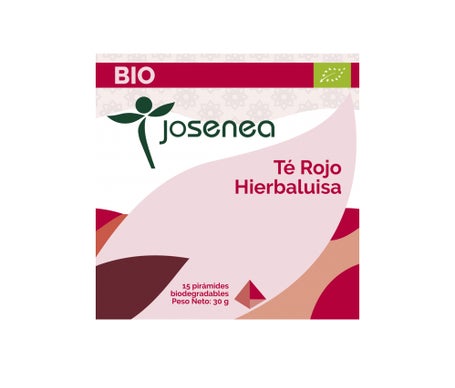 Josenea Té Rojo Hierbaluisa BIO 15 pirámides en sobre