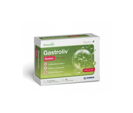 Bensania Gastroliv Lax Gases 60comp