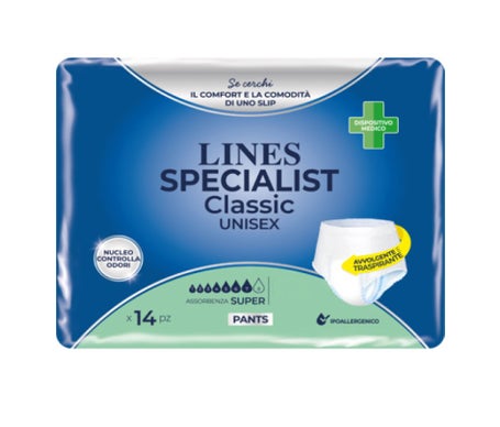Lines Specialist Classic Pants Super - Productos para la incontinencia