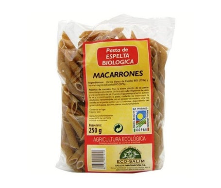 Int-Salim Macarrones Espelta Semi Eco 250g