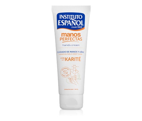 Instituto Español Manos Perfectas Cuidado de Manos y Uñas con Karité 75ml