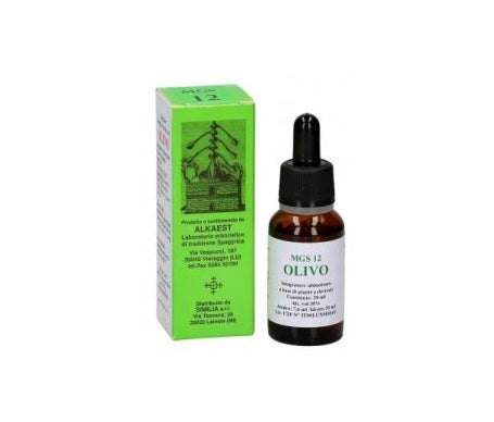Alkaest Mgs12 Glicerina Aceituna Macerada 20ml