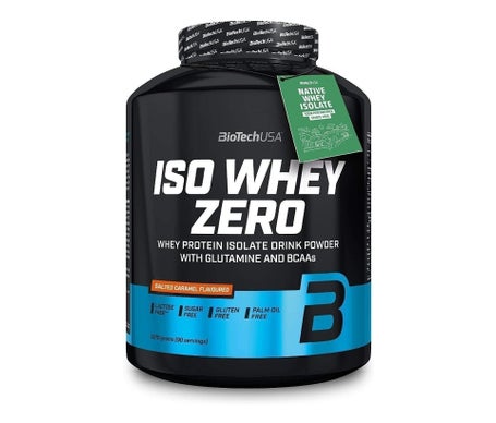 BioTech USA Iso Whey Zero Lactose Free Salted Caramel 2270g