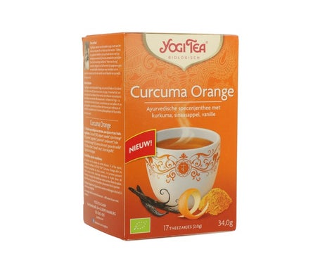 Té Yogi Naranja Cúrcuma 34G