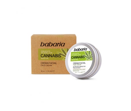 Babaria Cannabis Crema Facial Hidratante 50ml