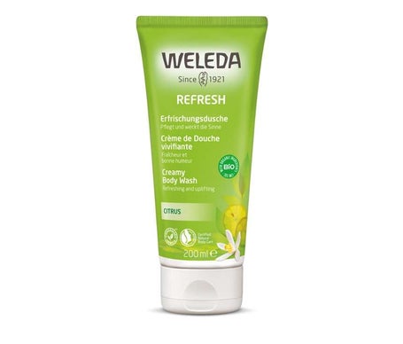 Weleda Refresh Crema de Ducha Energizante de Citrus 200ml