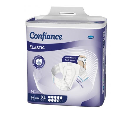 Confiance Cambio completo elástico 9 gotas XL 14 unidades