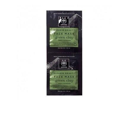 Apivita Mascarilla Express Green Clay