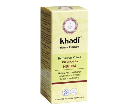 Khadi Henna Cassia Neutra 100% Pura 100g
