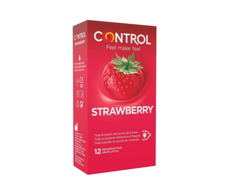 Control Strawberry (12 uds.) - Preservativos