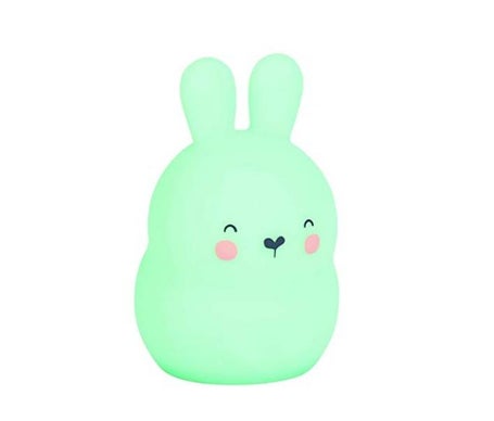 Saro Lampara Luz Little Bunny Verde 1ud