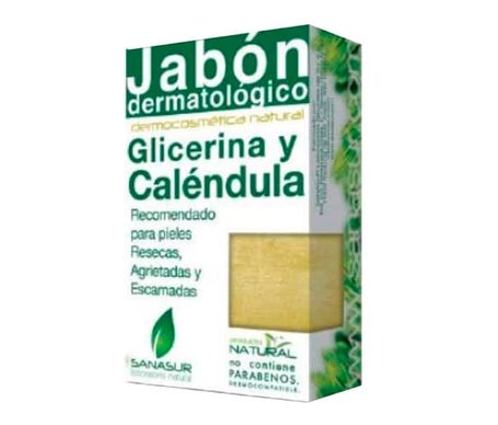Sanasur Jabón Glicerina Caléndula 100g