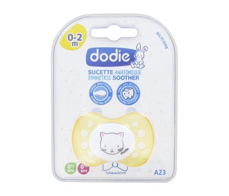 Dodie Chupete Anatómico Silicona 0-2m nº23