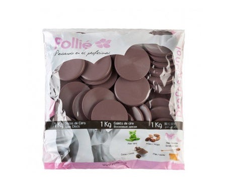 Eurostil Pollié Discos Cera Caliente Cacao 1000g
