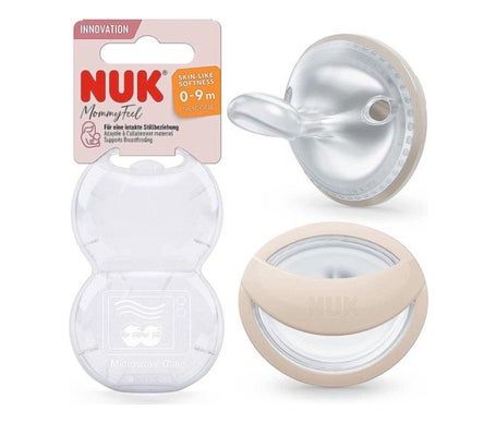 Nuk Mommy Feel Chupete 0-9 M Beige 1ud