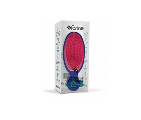 Farline Cepillo Desenredante Azul