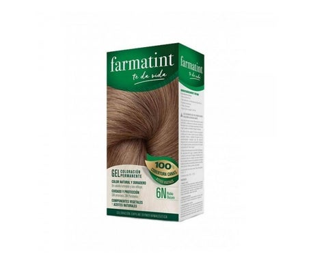 Farmatint Gel 6N Rubio Oscuro 135ml