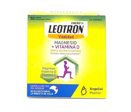 Leotron Magnesio +Vit D 30 Sobres